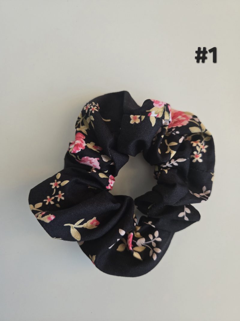Cotton fabric Hair scrunchies/bobbles