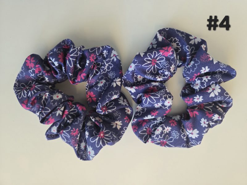Cotton fabric Hair scrunchies/bobbles