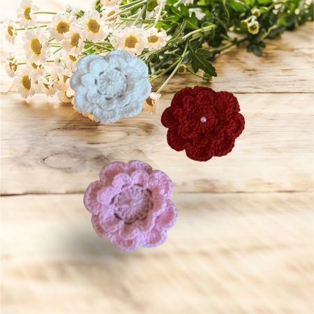 Handmade Crochet Hair Grips