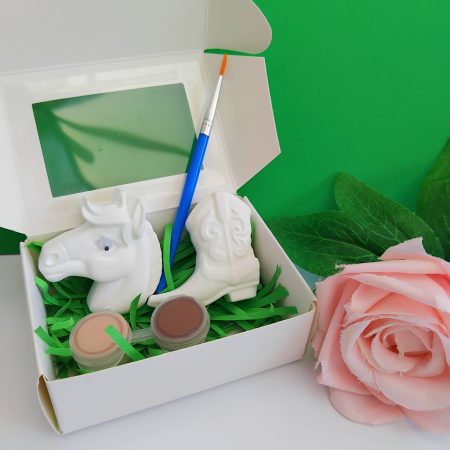 Paint Your Own Plaster Horse, Craft Activity, Horse Gift, Horse Party Bag Filler,Kids Party Activity 🐎