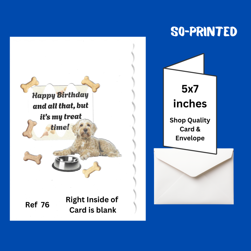 Handmade Birthday Card - Humour