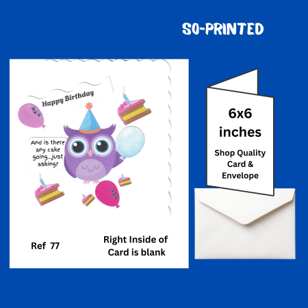 Birthday Card - Humour