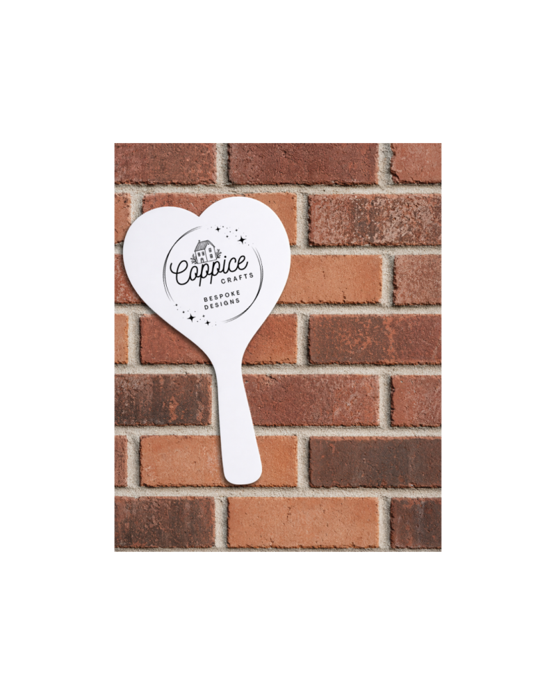 Heart Shaped acrylic Paddle