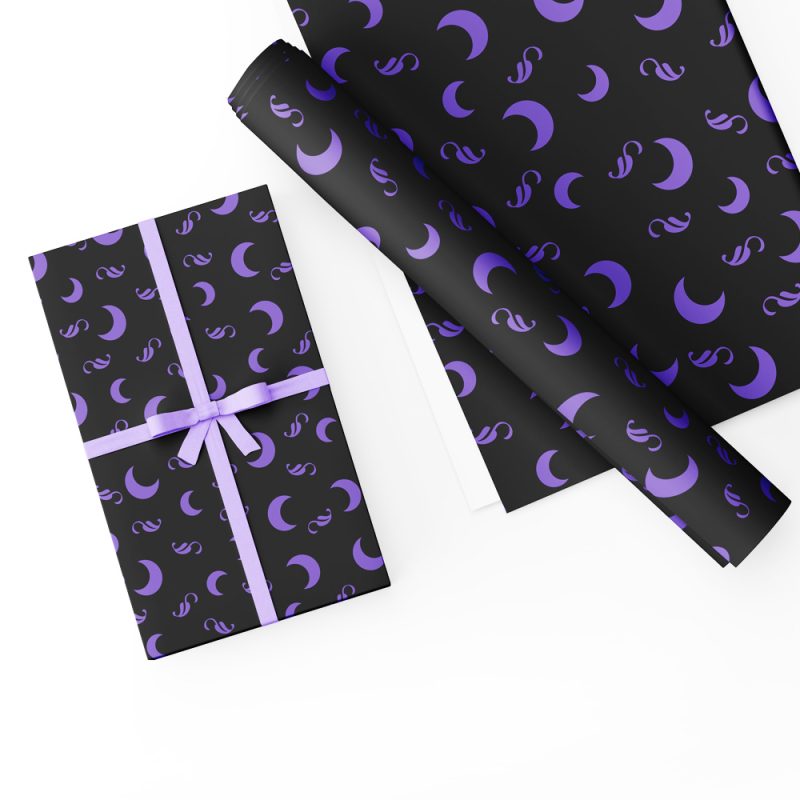 Moon Design Gift Wrap
