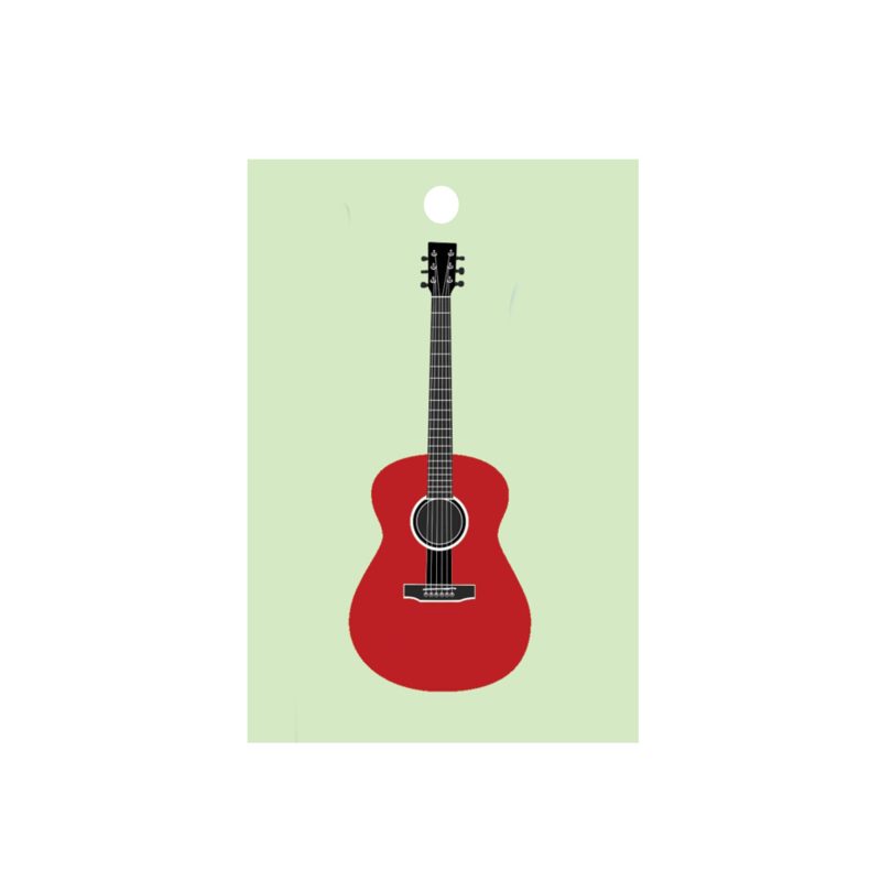 Guitar Design Gift Wrap