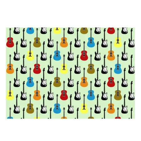 Guitar Design Gift Wrap