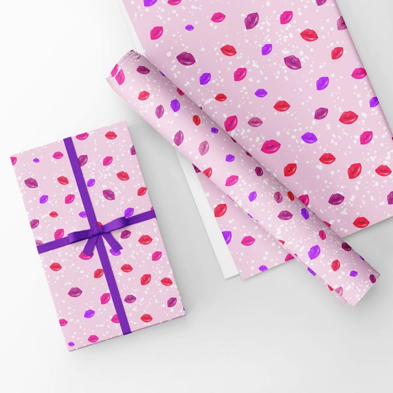 Lip Design Gift Wrap