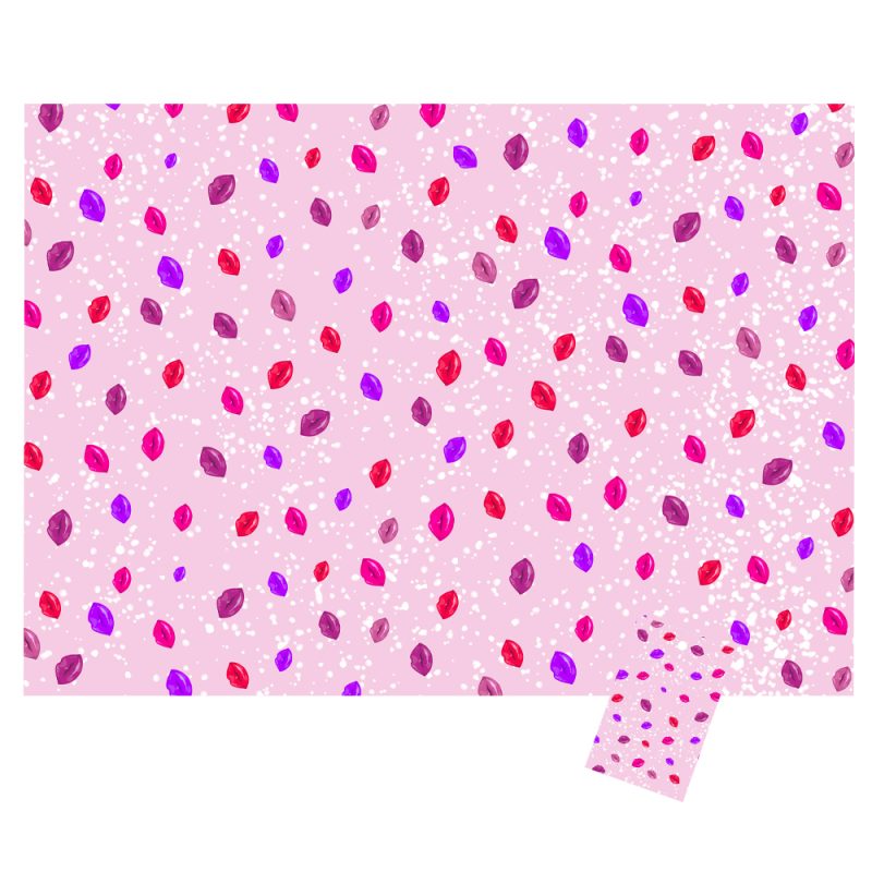 Lip Design Gift Wrap
