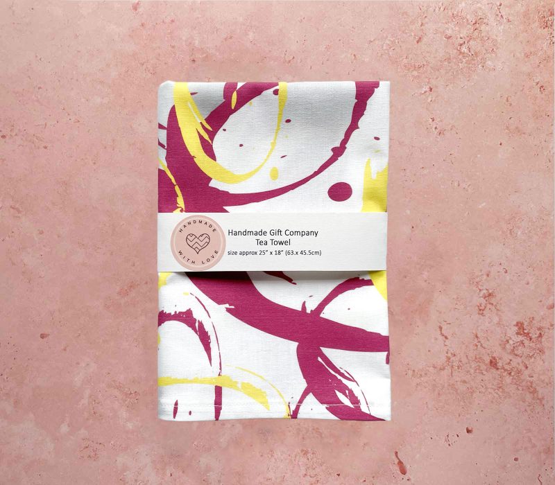 Abstract Design Tea Towel