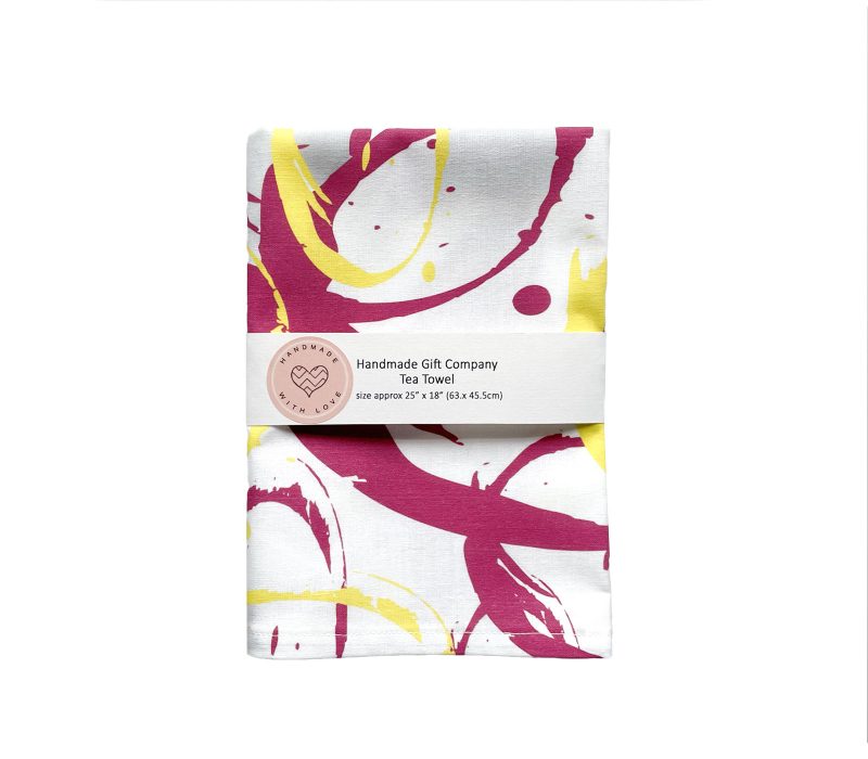 Abstract Design Tea Towel