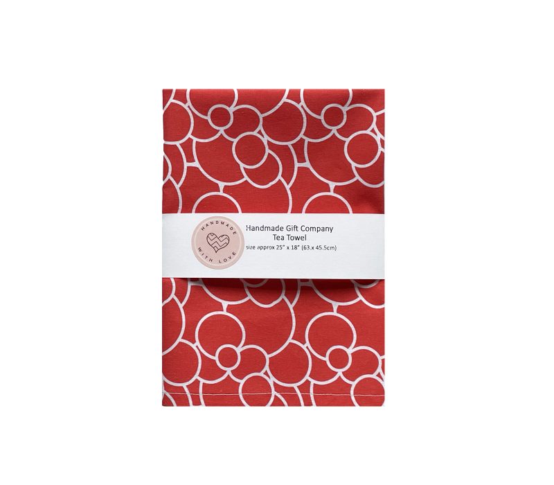 Bubble Design Tea Towel