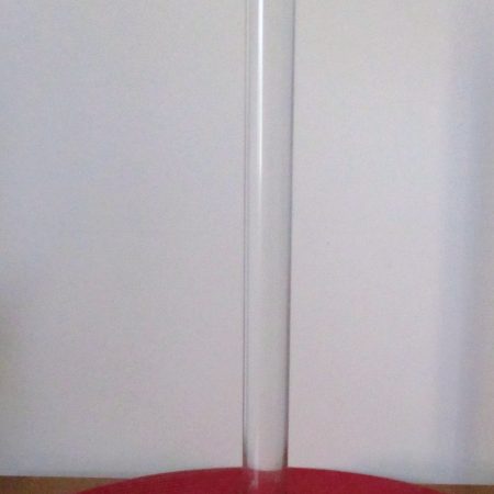 Kitchen Paper Towel Roll Holder Hand Made mahogany & perspex