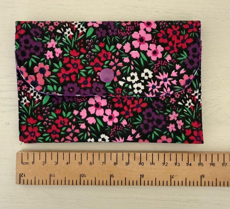 Pretty Fabric Purse / Passport / Card Holder