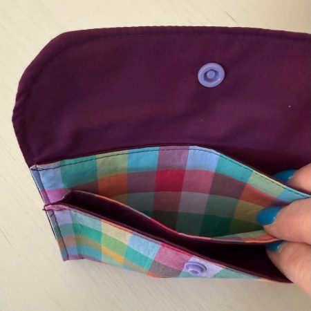 Pretty Fabric Purse / Passport / Card Holder