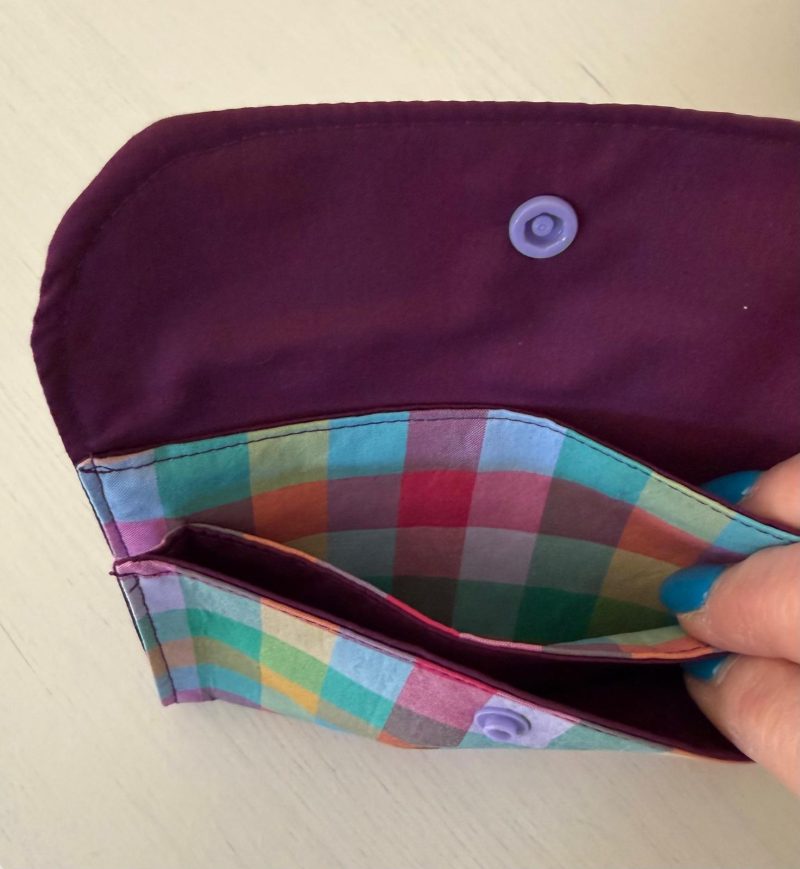 Pretty Fabric Purse / Passport / Card Holder