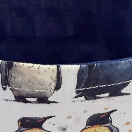 Handmade Childrens Tote Bag-Penguins