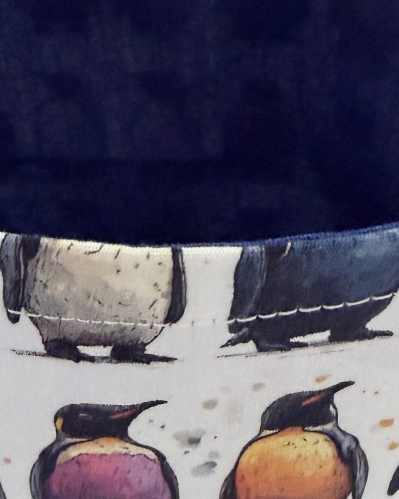 Handmade Childrens Tote Bag-Penguins