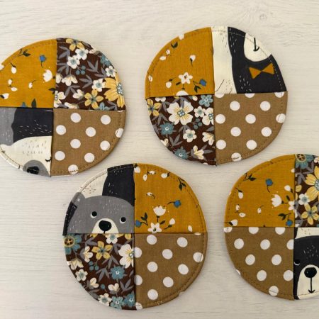 Set Patchwork Coasters