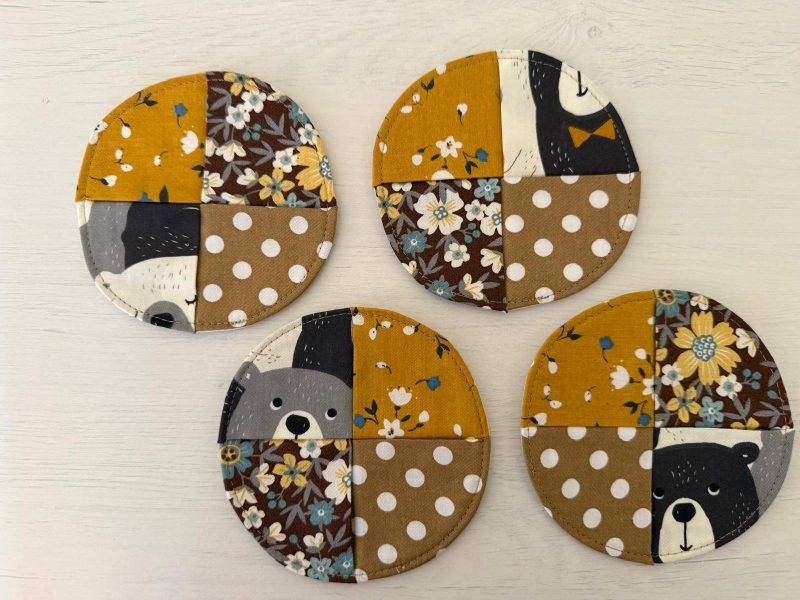 Set Patchwork Coasters