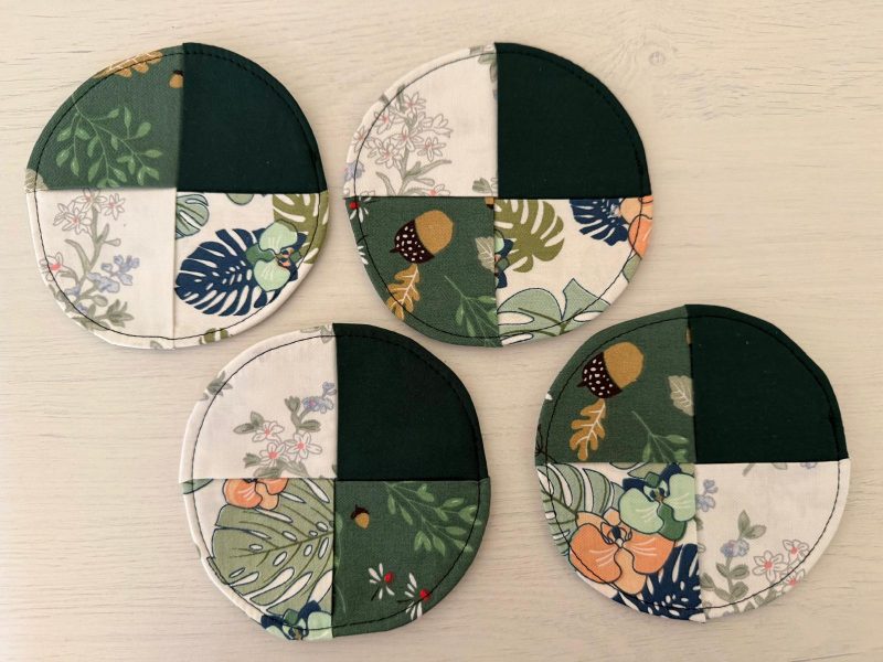 Set Patchwork Coasters