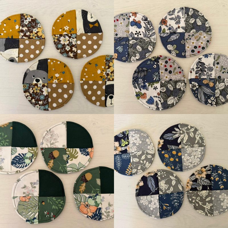 Set Patchwork Coasters