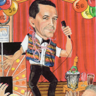 A4 Caricatures in colour for celebrations , retirements, birthdays. anniversaries etc.