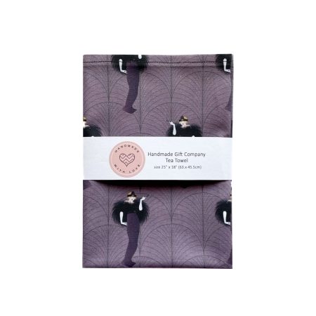 Daisy Design Cotton Tea Towel