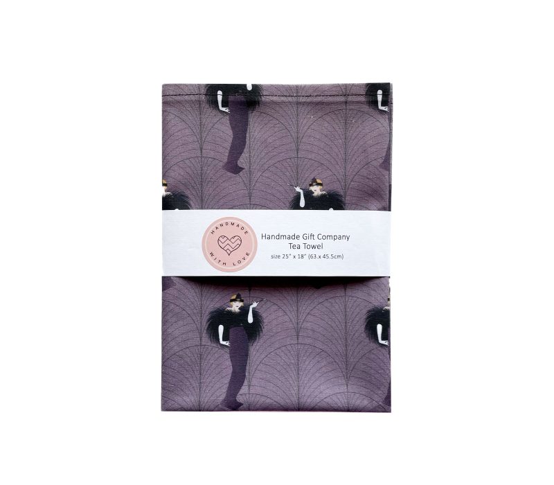Daisy Design Cotton Tea Towel