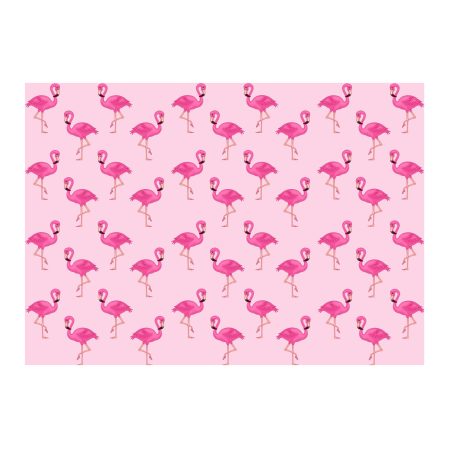 Pink Flamingos Design Gift Wrap