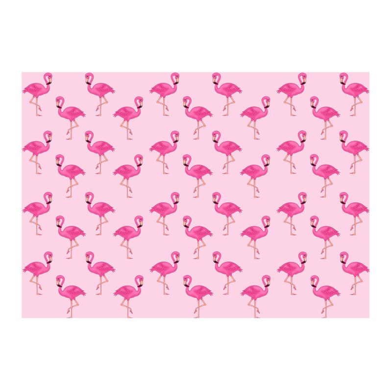 Pink Flamingos Design Gift Wrap