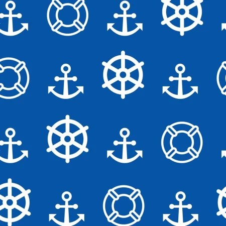 Nautical Design Gift Wrap