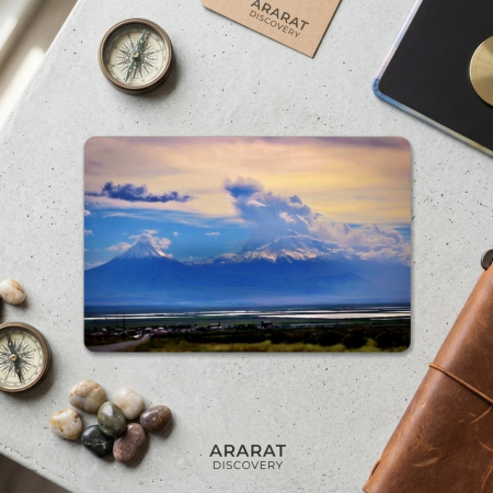 Mount Ararat Fridge Magnet, 3x2 Inches, Rounded Corners
