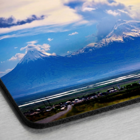 Mount Ararat Fridge Magnet, 3x2 Inches, Rounded Corners