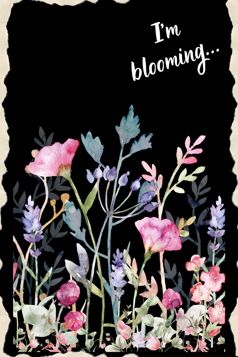 Wall Art - Wild Flowers with Quotes - Digital Download