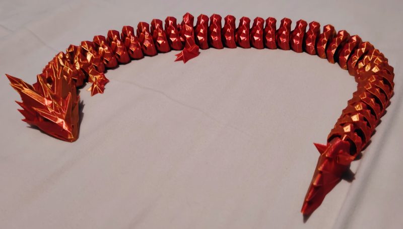 3D Printed Flexi Dragons