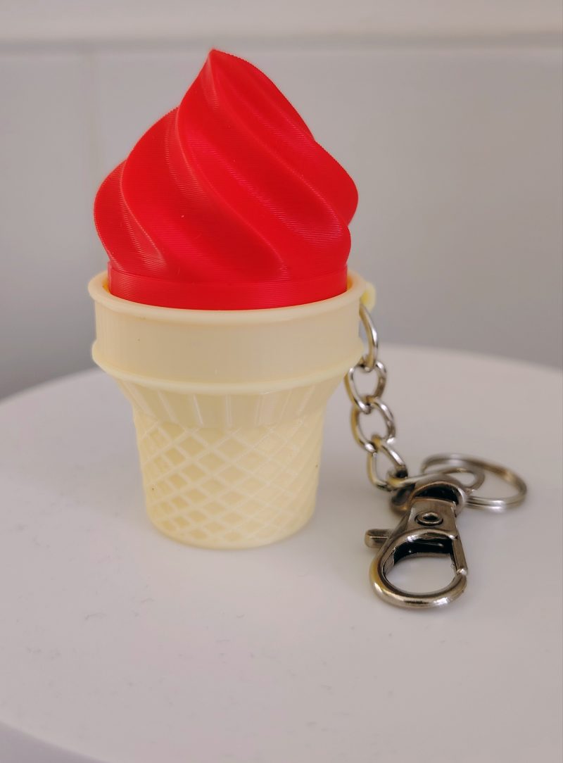 Cute 3D Printed Clicker Keychains