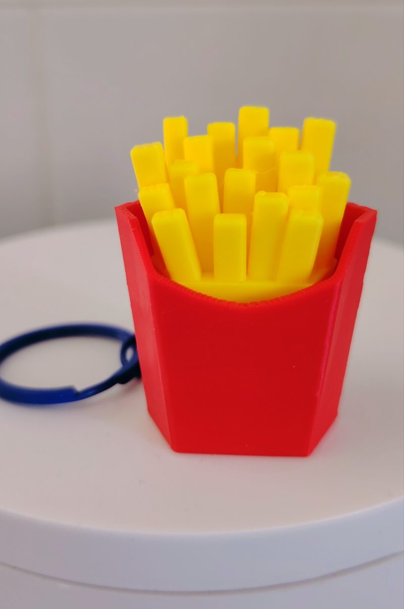 Cute 3D Printed Clicker Keychains