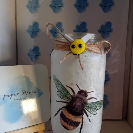 Handmade decorated Jars