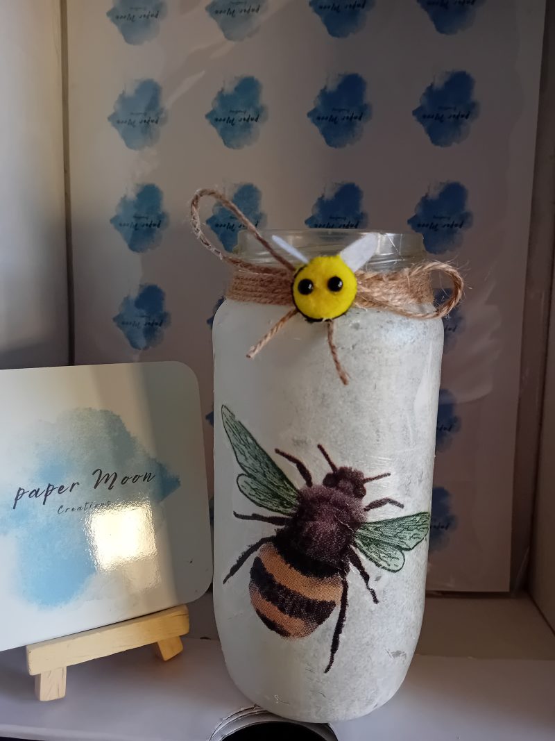 Handmade decorated Jars
