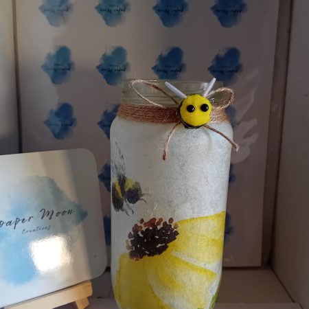 Handmade decorated Jars