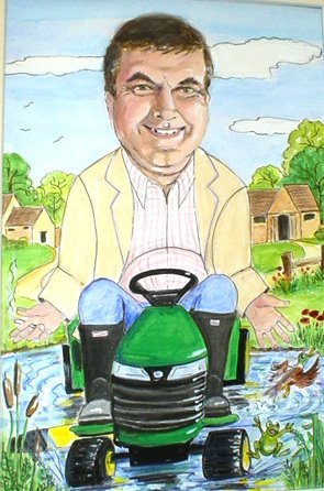 A4 Caricatures in colour for celebrations , retirements, birthdays. anniversaries etc.