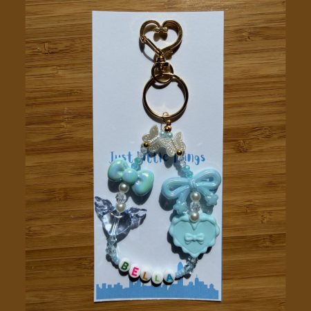Personalised Beaded Name Phone Charm | Y2K Pastel Strap Bracelet