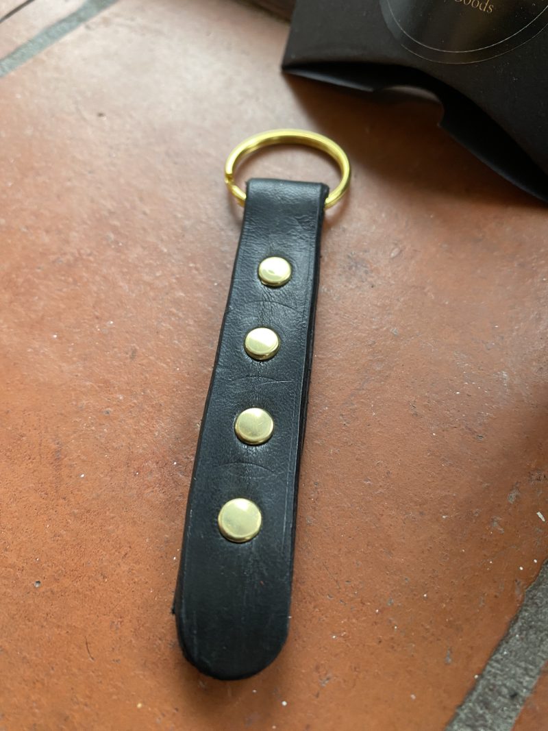 Keyring- Bespoke Handmade Italian leather with stunning crystals