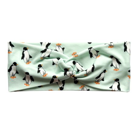 Penguins Twist Knot Headband