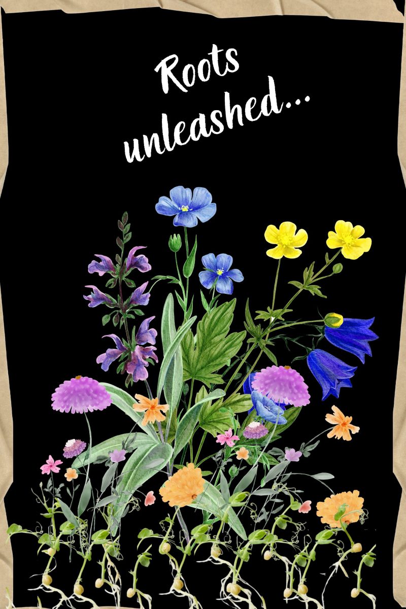 Wall Art - Wild Flowers with Quotes - Digital Download