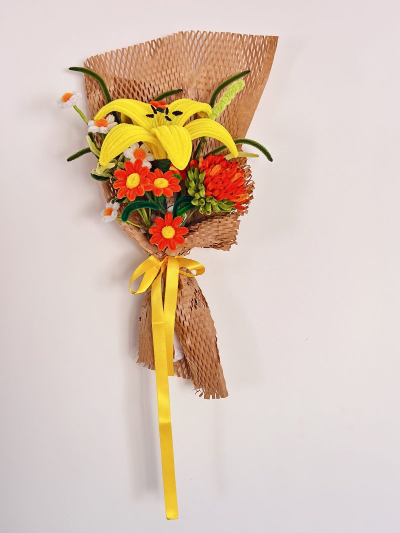 I rise - handmade flower bouquet