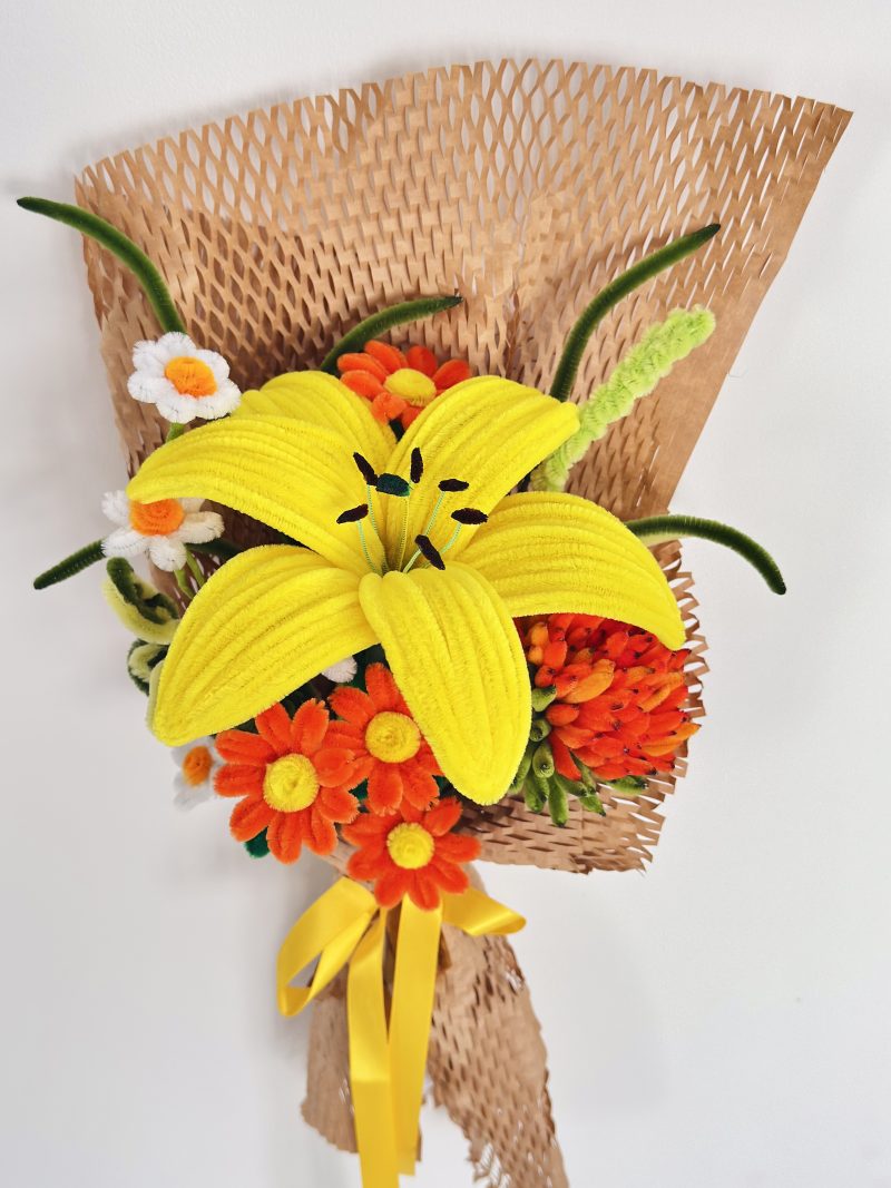 I rise - handmade flower bouquet