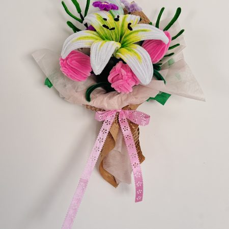 Soft day - handmade floral arrangement