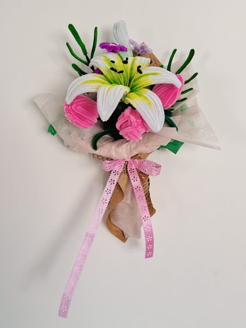 Soft day - handmade floral arrangement