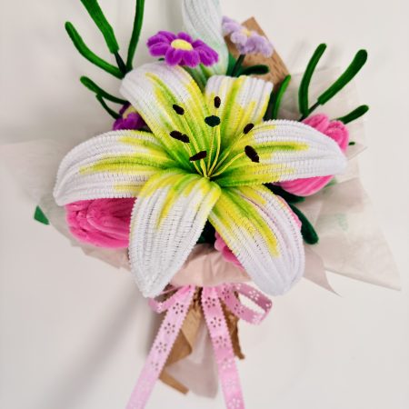 Soft day - handmade floral arrangement